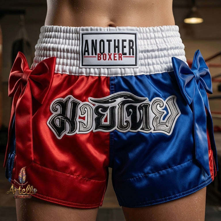 🥊 Muay Thai Shorts Kickboxing MMA Fight Shorts for Men Women Kids – Thai Boxing Training Gear, Breathable Quick Dry Martial Arts Combat Shorts