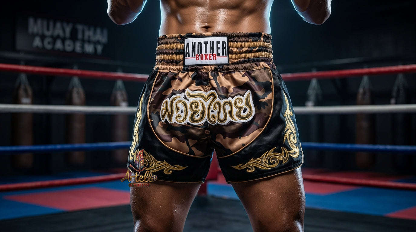 🥊 Muay Thai Shorts Kickboxing MMA Fight Shorts for Men Women Kids – Thai Boxing Training Gear, Breathable Quick Dry Martial Arts Combat Shorts