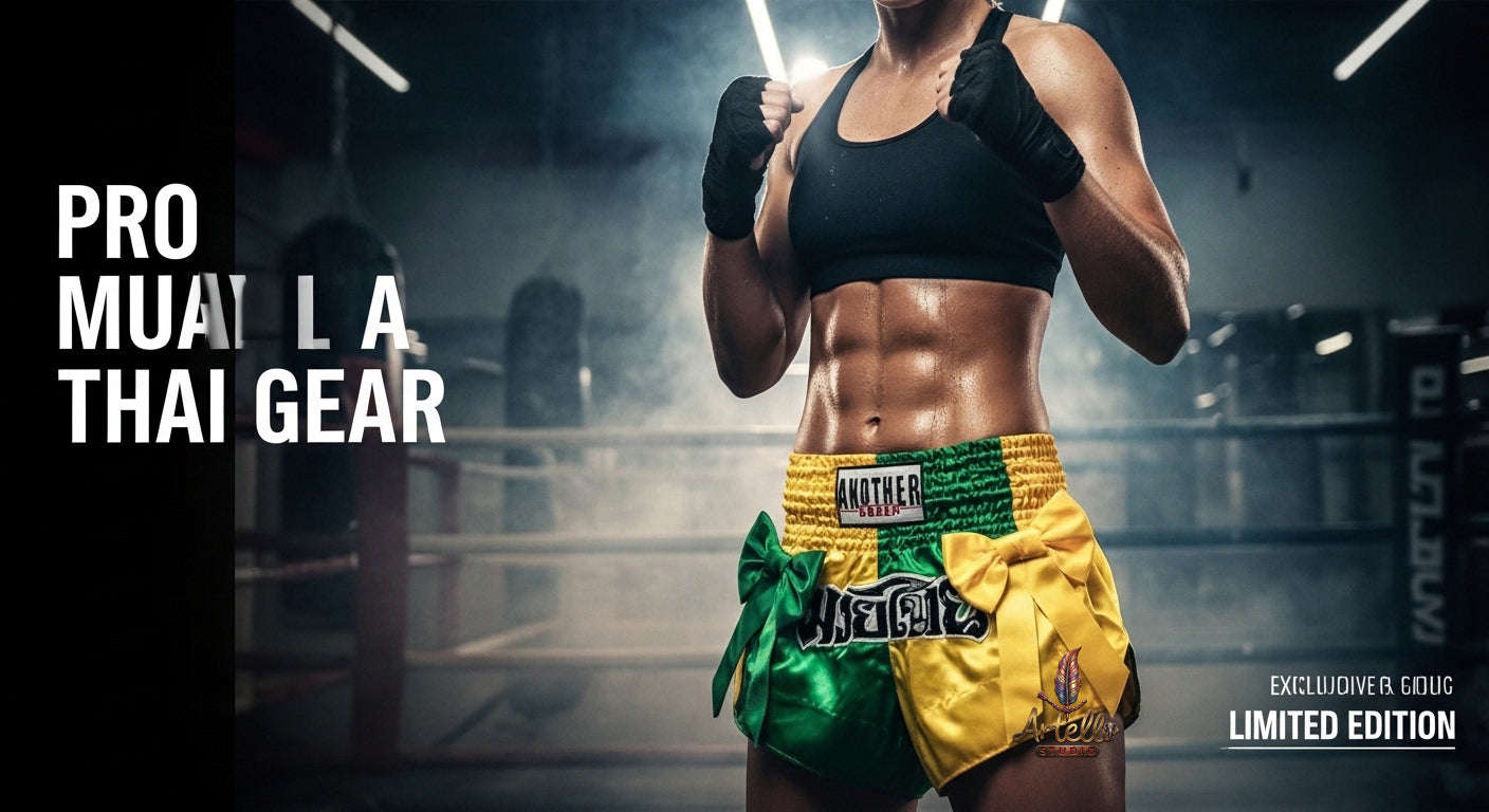 🥊 Muay Thai Shorts Kickboxing MMA Fight Shorts for Men Women Kids – Thai Boxing Training Gear, Breathable Quick Dry Martial Arts Combat Shorts