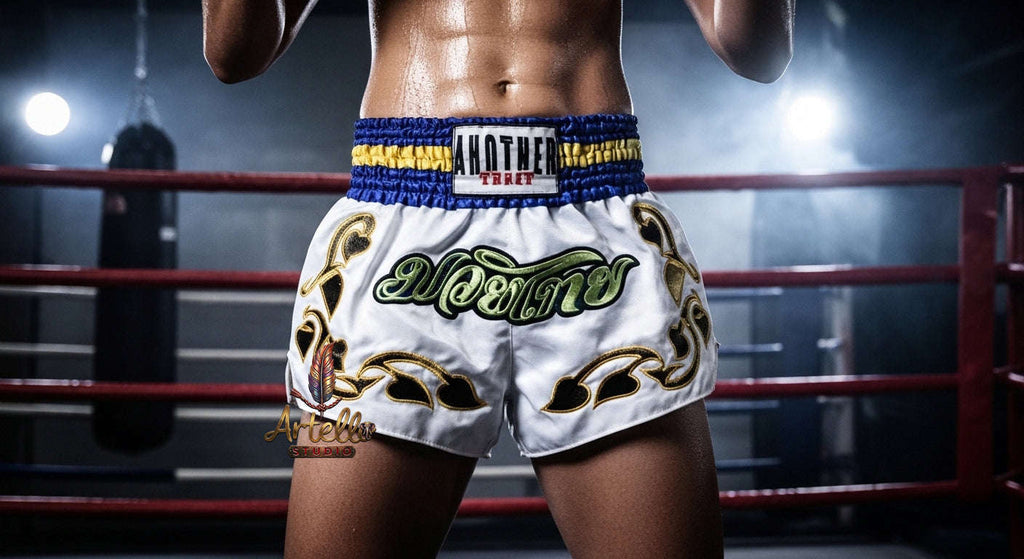 🥊 Muay Thai Shorts Kickboxing MMA Fight Shorts for Men Women Kids – Thai Boxing Training Gear, Breathable Quick Dry Martial Arts Combat Shorts