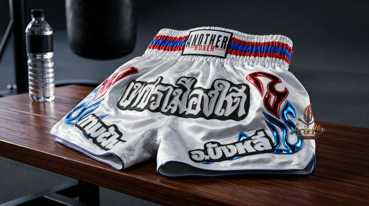 🥊 Muay Thai Shorts Kickboxing MMA Fight Shorts for Men Women Kids – Thai Boxing Training Gear, Breathable Quick Dry Martial Arts Combat Shorts
