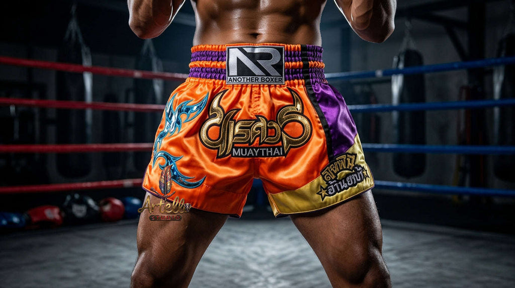 🥊 Muay Thai Shorts Kickboxing MMA Fight Shorts for Men Women Kids – Thai Boxing Training Gear, Breathable Quick Dry Martial Arts Combat Shorts