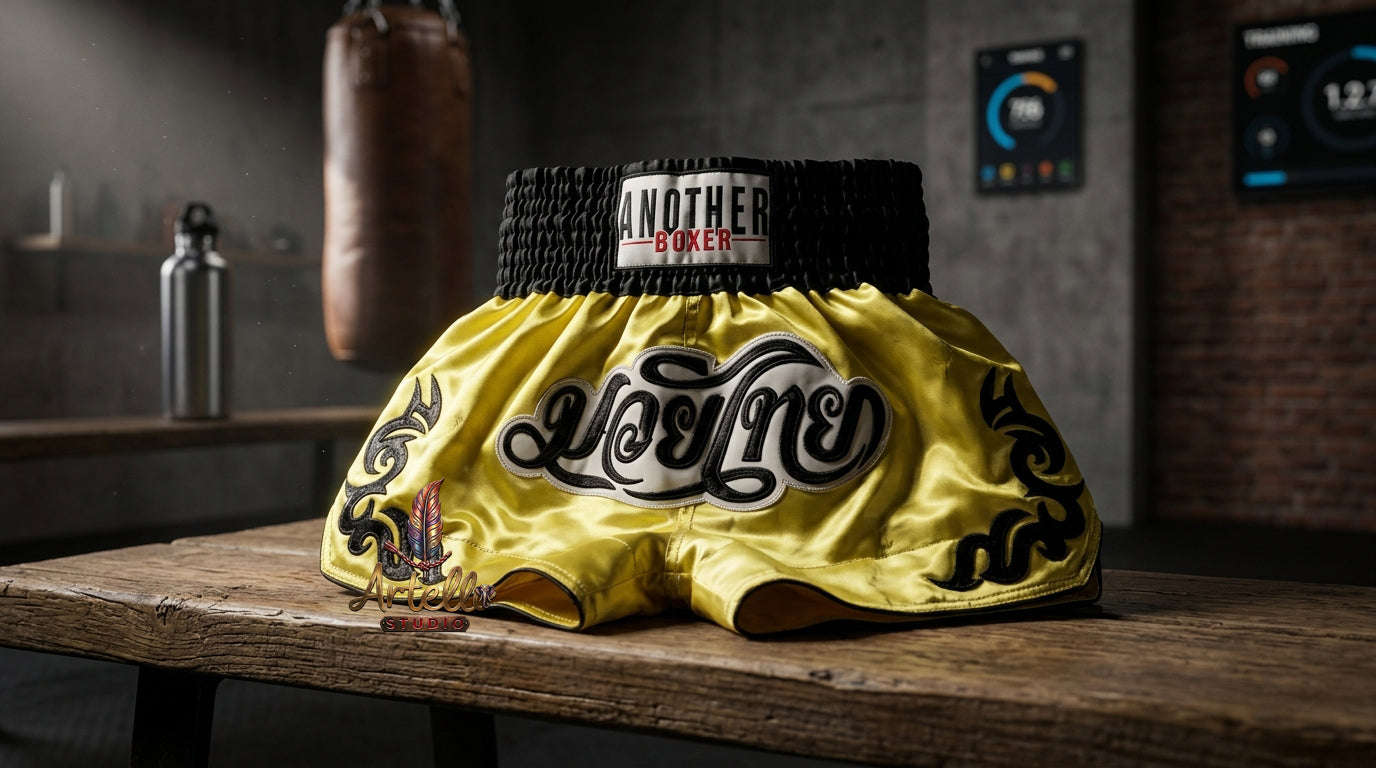 🥊 Muay Thai Shorts Kickboxing MMA Fight Shorts for Men Women Kids – Thai Boxing Training Gear, Breathable Quick Dry Martial Arts Combat Shorts