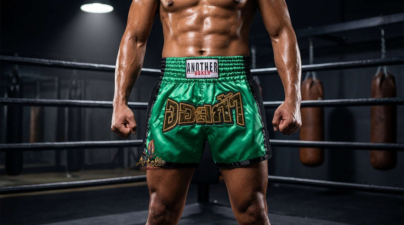 🥊 Muay Thai Shorts Kickboxing MMA Fight Shorts for Men Women Kids – Thai Boxing Training Gear, Breathable Quick Dry Martial Arts Combat Shorts