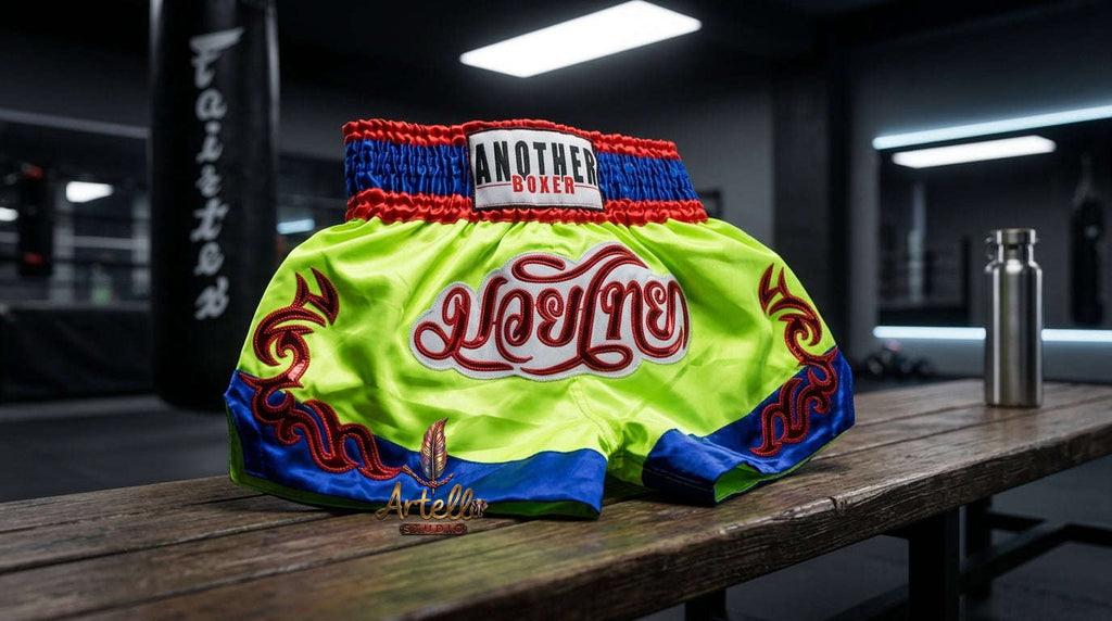 🥊 Muay Thai Shorts Kickboxing MMA Fight Shorts for Men Women Kids – Thai Boxing Training Gear, Breathable Quick Dry Martial Arts Combat Shorts