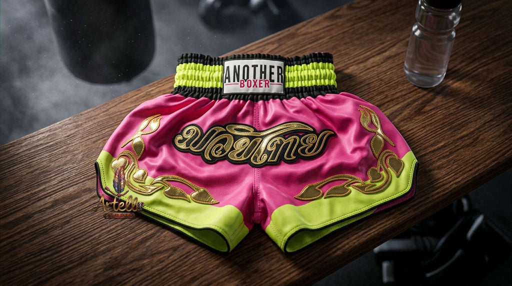 🥊 Muay Thai Shorts Kickboxing MMA Fight Shorts for Men Women Kids – Thai Boxing Training Gear, Breathable Quick Dry Martial Arts Combat Shorts