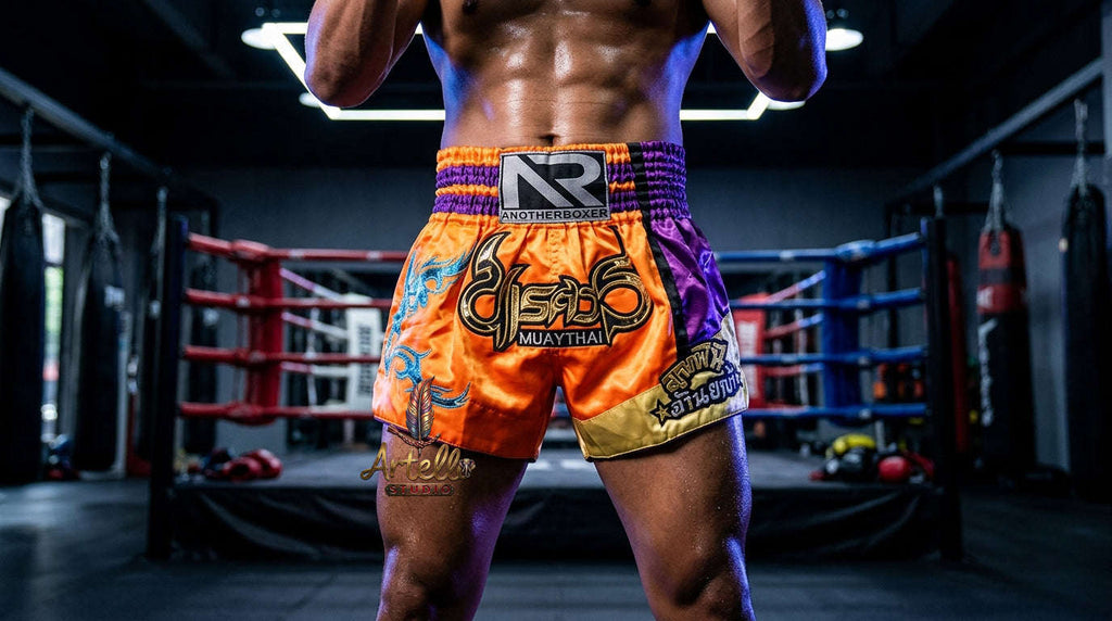🥊 Muay Thai Shorts Kickboxing MMA Fight Shorts for Men Women Kids – Thai Boxing Training Gear, Breathable Quick Dry Martial Arts Combat Shorts