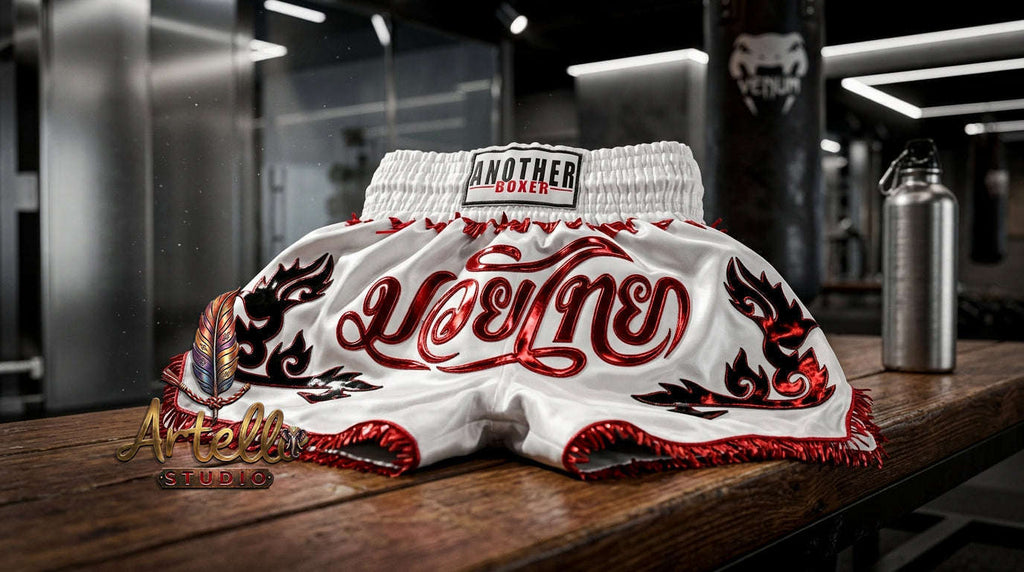 🥊 Muay Thai Shorts Kickboxing MMA Fight Shorts for Men Women Kids – Thai Boxing Training Gear, Breathable Quick Dry Martial Arts Combat Shorts