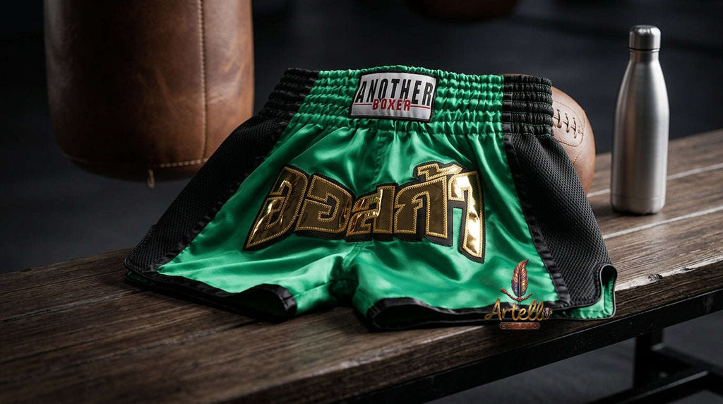 🥊 Muay Thai Shorts Kickboxing MMA Fight Shorts for Men Women Kids – Thai Boxing Training Gear, Breathable Quick Dry Martial Arts Combat Shorts