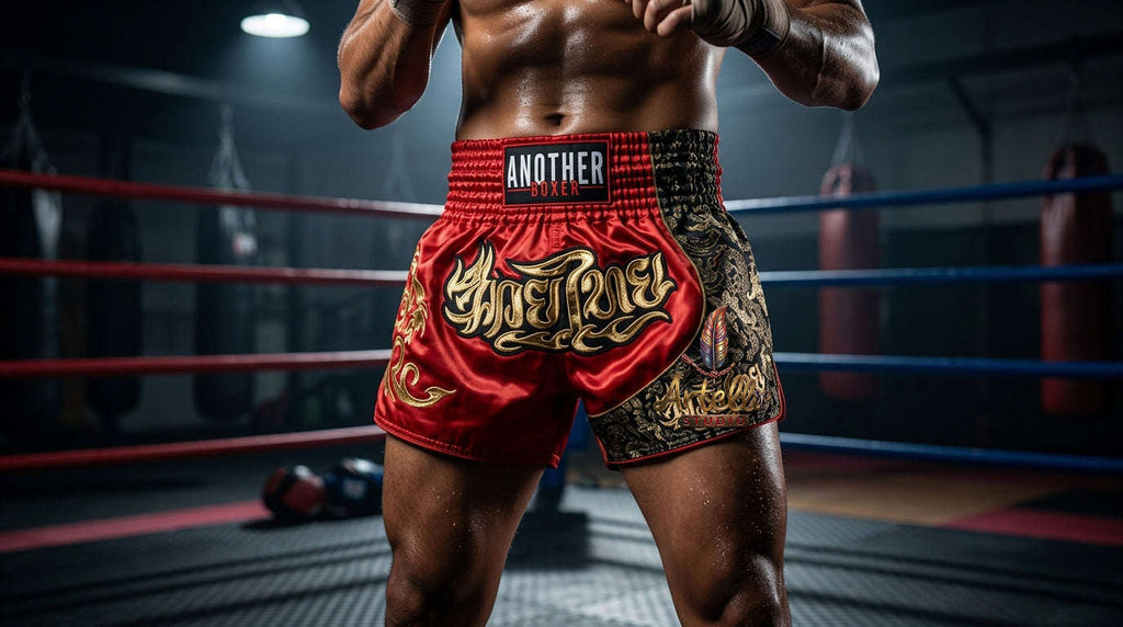 🥊 Muay Thai Shorts Kickboxing MMA Fight Shorts for Men Women Kids – Thai Boxing Training Gear, Breathable Quick Dry Martial Arts Combat Shorts