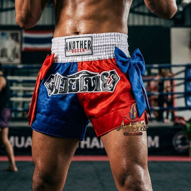 🥊 Muay Thai Shorts Kickboxing MMA Fight Shorts for Men Women Kids – Thai Boxing Training Gear, Breathable Quick Dry Martial Arts Combat Shorts