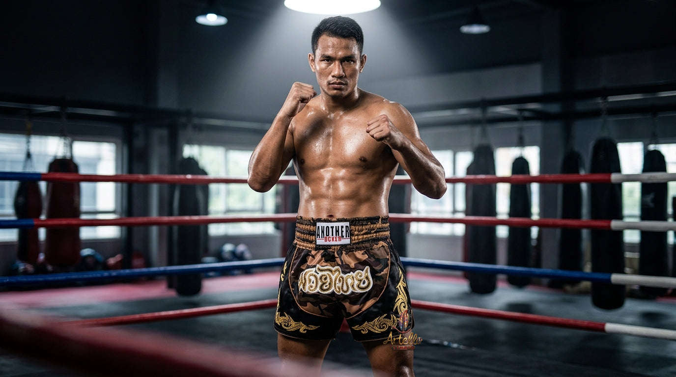 🥊 Muay Thai Shorts Kickboxing MMA Fight Shorts for Men Women Kids – Thai Boxing Training Gear, Breathable Quick Dry Martial Arts Combat Shorts