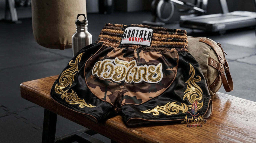 🥊 Muay Thai Shorts Kickboxing MMA Fight Shorts for Men Women Kids – Thai Boxing Training Gear, Breathable Quick Dry Martial Arts Combat Shorts