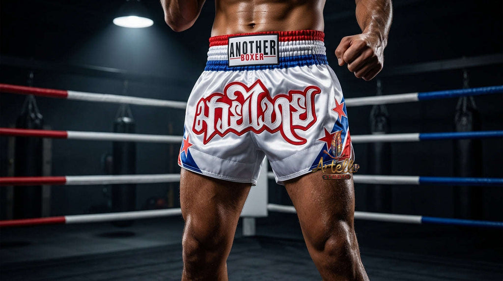 🥊 Muay Thai Shorts Kickboxing MMA Fight Shorts for Men Women Kids – Thai Boxing Training Gear, Breathable Quick Dry Martial Arts Combat Shorts