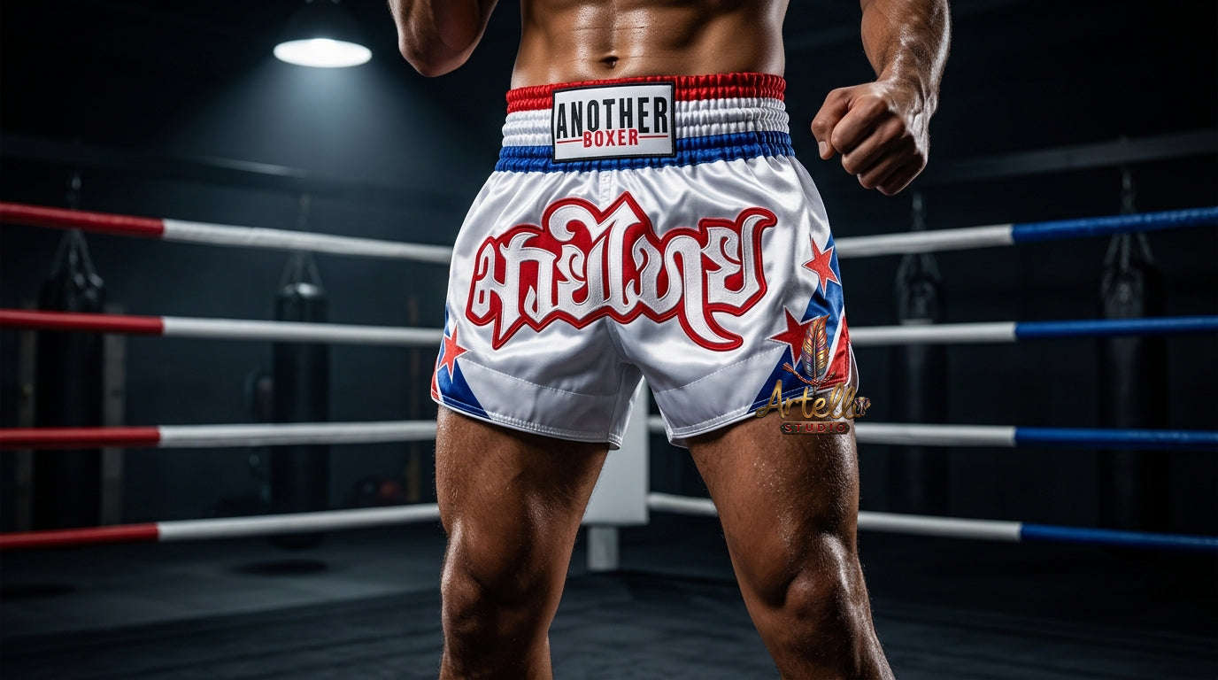🥊 Muay Thai Shorts Kickboxing MMA Fight Shorts for Men Women Kids – Thai Boxing Training Gear, Breathable Quick Dry Martial Arts Combat Shorts