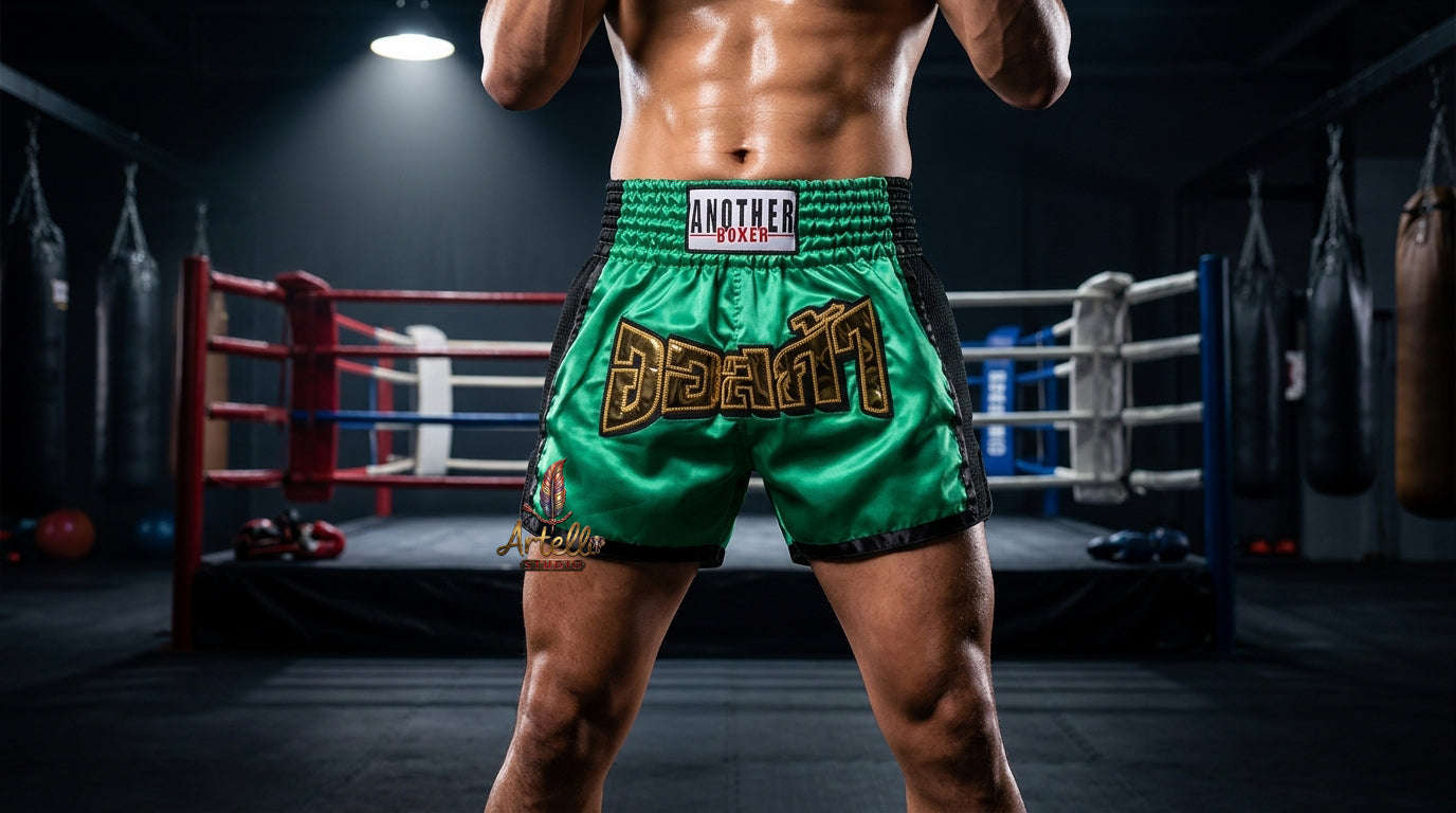 🥊 Muay Thai Shorts Kickboxing MMA Fight Shorts for Men Women Kids – Thai Boxing Training Gear, Breathable Quick Dry Martial Arts Combat Shorts