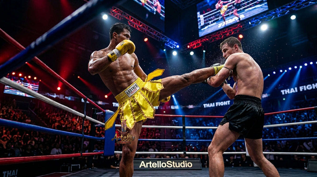 🥊 Muay Thai Shorts Kickboxing MMA Fight Shorts for Men Women Kids – Thai Boxing Training Gear, Breathable Quick Dry Martial Arts Combat Shorts