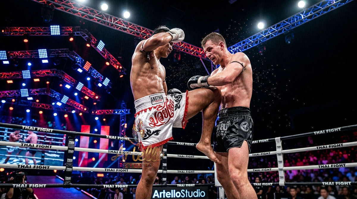 🥊 Muay Thai Shorts Kickboxing MMA Fight Shorts for Men Women Kids – Thai Boxing Training Gear, Breathable Quick Dry Martial Arts Combat Shorts