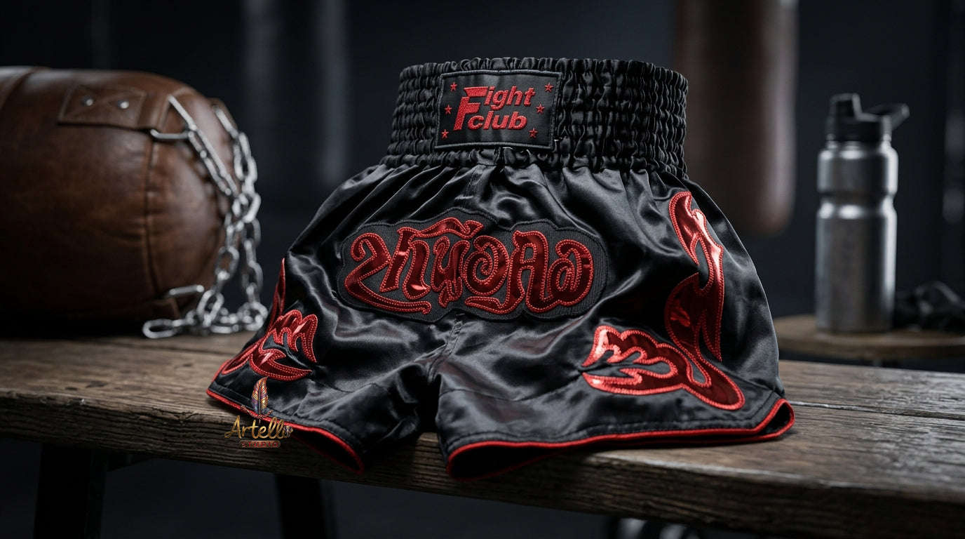 🥊 Muay Thai Shorts Kickboxing MMA Fight Shorts for Men Women Kids – Thai Boxing Training Gear, Breathable Quick Dry Martial Arts Combat Shorts