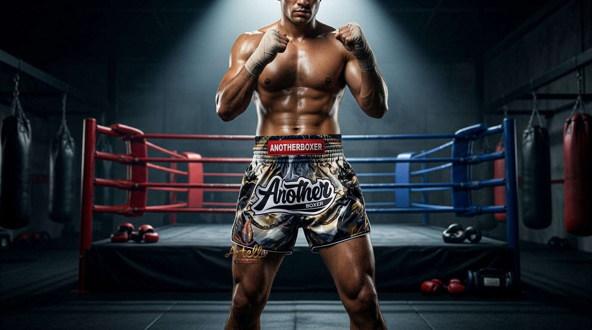🥊 Muay Thai Shorts Kickboxing MMA Fight Shorts for Men Women Kids – Thai Boxing Training Gear, Breathable Quick Dry Martial Arts Combat Shorts