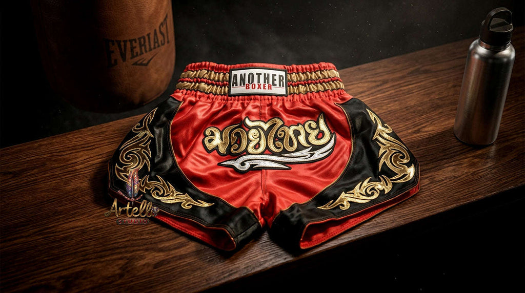 🥊 Muay Thai Shorts Kickboxing MMA Fight Shorts for Men Women Kids – Thai Boxing Training Gear, Breathable Quick Dry Martial Arts Combat Shorts