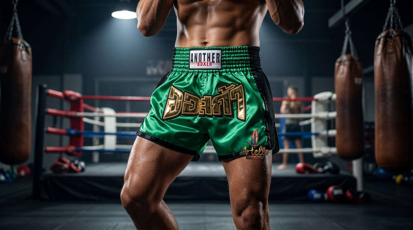 🥊 Muay Thai Shorts Kickboxing MMA Fight Shorts for Men Women Kids – Thai Boxing Training Gear, Breathable Quick Dry Martial Arts Combat Shorts