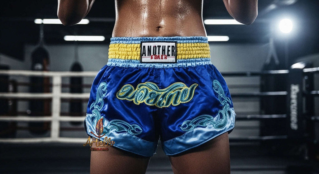 🥊 Muay Thai Shorts Kickboxing MMA Fight Shorts for Men Women Kids – Thai Boxing Training Gear, Breathable Quick Dry Martial Arts Combat Shorts