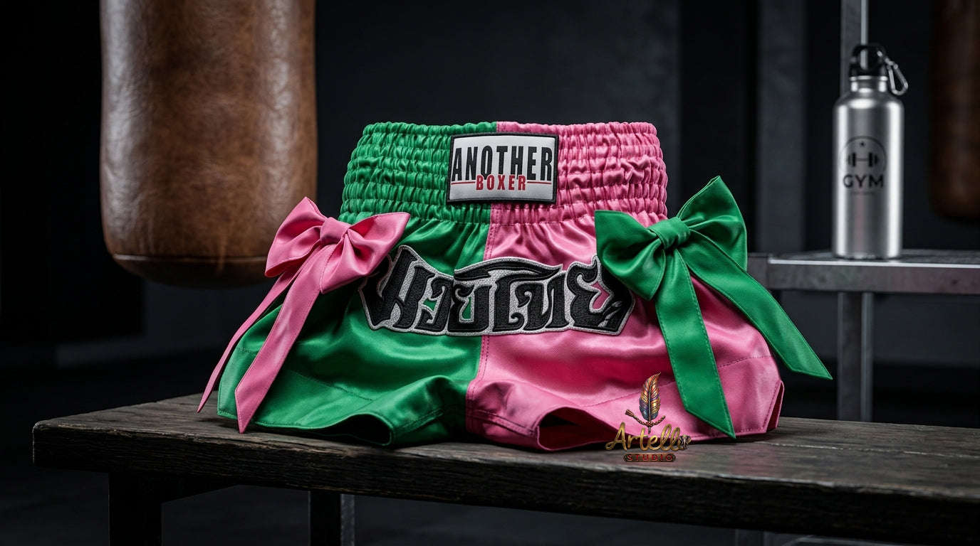 🥊 Muay Thai Shorts Kickboxing MMA Fight Shorts for Men Women Kids – Thai Boxing Training Gear, Breathable Quick Dry Martial Arts Combat Shorts