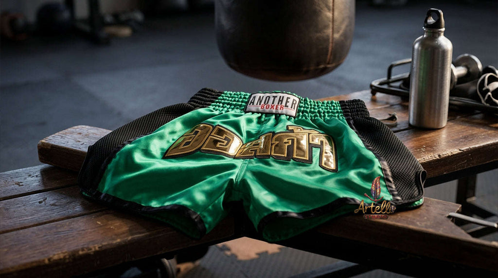 🥊 Muay Thai Shorts Kickboxing MMA Fight Shorts for Men Women Kids – Thai Boxing Training Gear, Breathable Quick Dry Martial Arts Combat Shorts