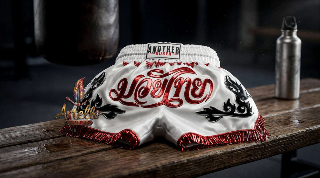 🥊 Muay Thai Shorts Kickboxing MMA Fight Shorts for Men Women Kids – Thai Boxing Training Gear, Breathable Quick Dry Martial Arts Combat Shorts