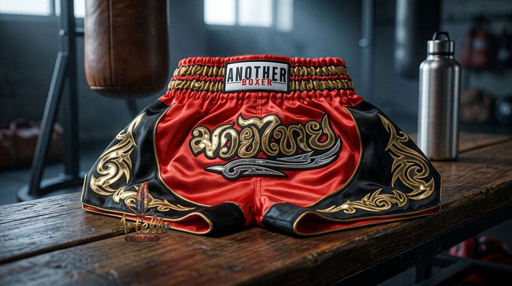 🥊 Muay Thai Shorts Kickboxing MMA Fight Shorts for Men Women Kids – Thai Boxing Training Gear, Breathable Quick Dry Martial Arts Combat Shorts