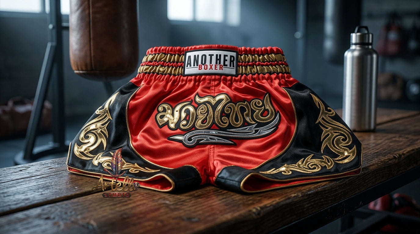 🥊 Muay Thai Shorts Kickboxing MMA Fight Shorts for Men Women Kids – Thai Boxing Training Gear, Breathable Quick Dry Martial Arts Combat Shorts