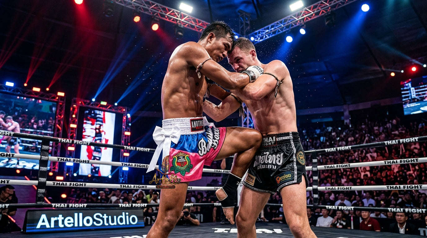 🥊 Muay Thai Shorts Kickboxing MMA Fight Shorts for Men Women Kids – Thai Boxing Training Gear, Breathable Quick Dry Martial Arts Combat Shorts