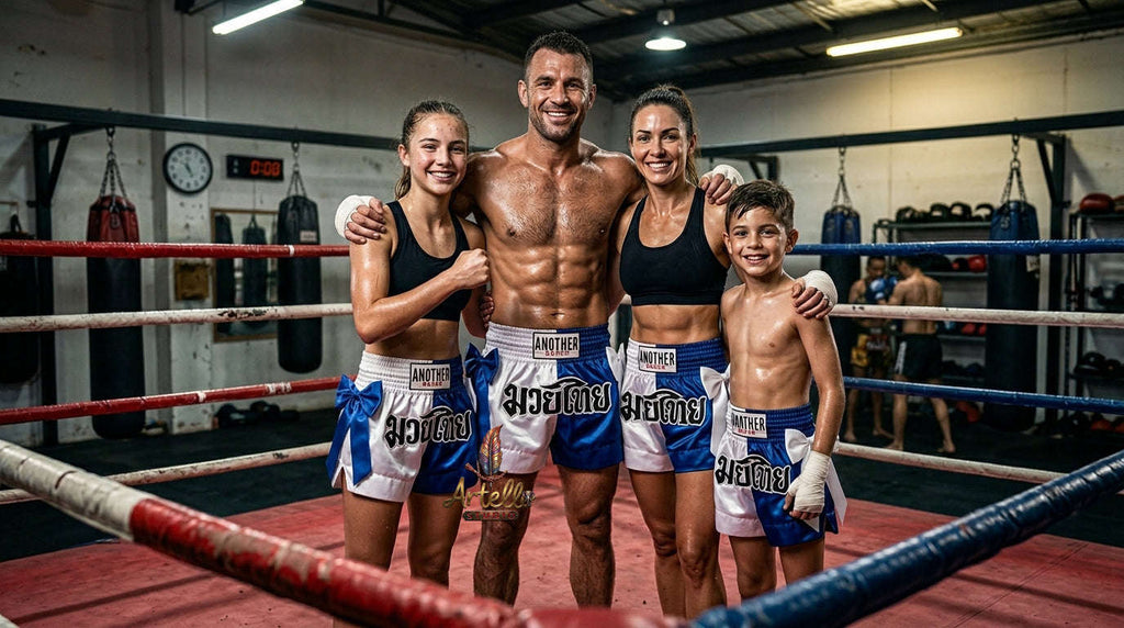 🥊 Muay Thai Shorts Kickboxing MMA Fight Shorts for Men Women Kids – Thai Boxing Training Gear, Breathable Quick Dry Martial Arts Combat Shorts