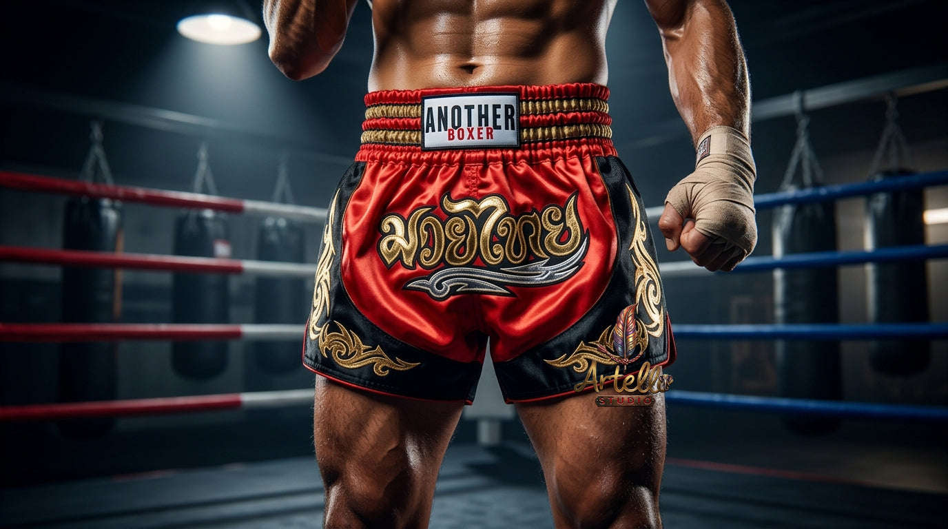 🥊 Muay Thai Shorts Kickboxing MMA Fight Shorts for Men Women Kids – Thai Boxing Training Gear, Breathable Quick Dry Martial Arts Combat Shorts