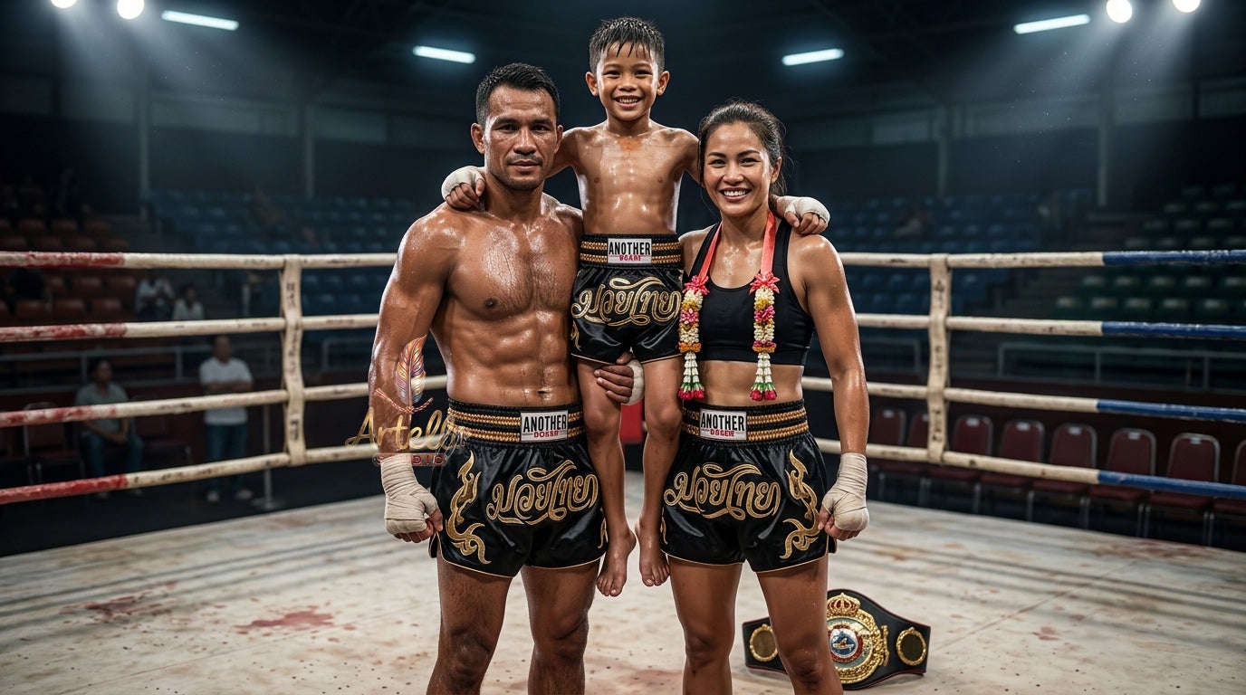 🥊 Muay Thai Shorts Kickboxing MMA Fight Shorts for Men Women Kids – Thai Boxing Training Gear, Breathable Quick Dry Martial Arts Combat Shorts