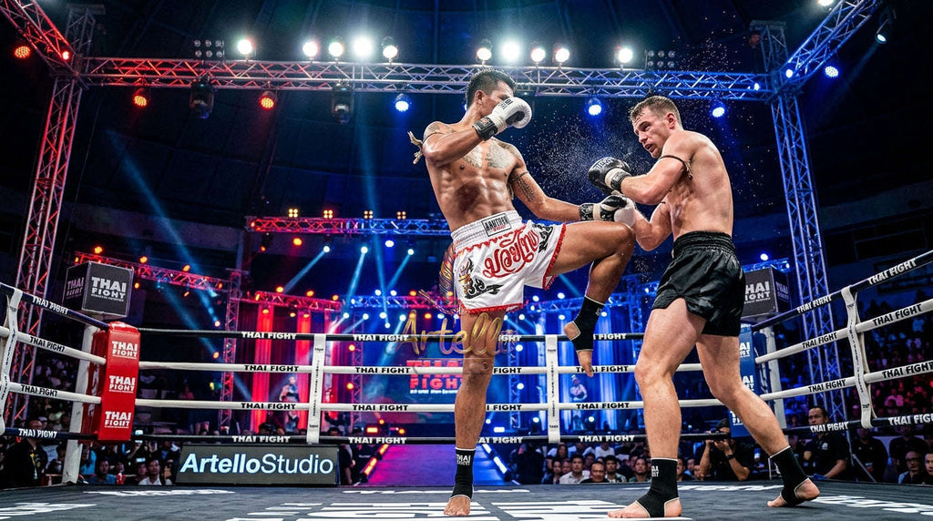 🥊 Muay Thai Shorts Kickboxing MMA Fight Shorts for Men Women Kids – Thai Boxing Training Gear, Breathable Quick Dry Martial Arts Combat Shorts