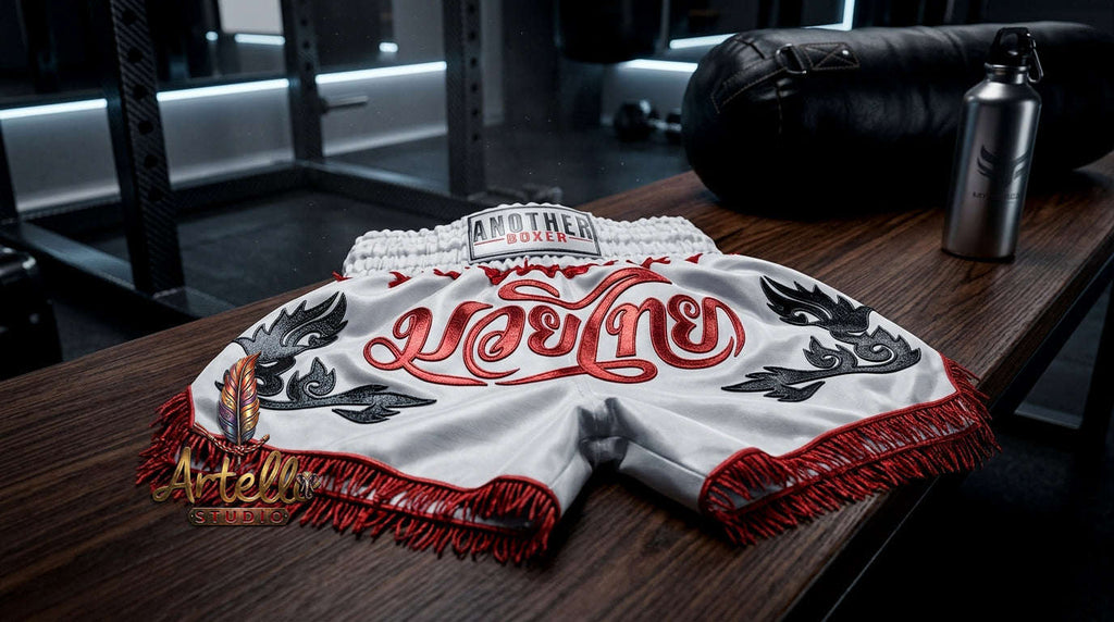 🥊 Muay Thai Shorts Kickboxing MMA Fight Shorts for Men Women Kids – Thai Boxing Training Gear, Breathable Quick Dry Martial Arts Combat Shorts