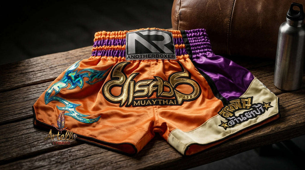 🥊 Muay Thai Shorts Kickboxing MMA Fight Shorts for Men Women Kids – Thai Boxing Training Gear, Breathable Quick Dry Martial Arts Combat Shorts