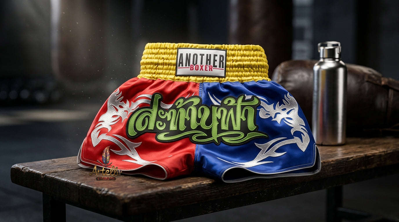 🥊 Muay Thai Shorts Kickboxing MMA Fight Shorts for Men Women Kids – Thai Boxing Training Gear, Breathable Quick Dry Martial Arts Combat Shorts