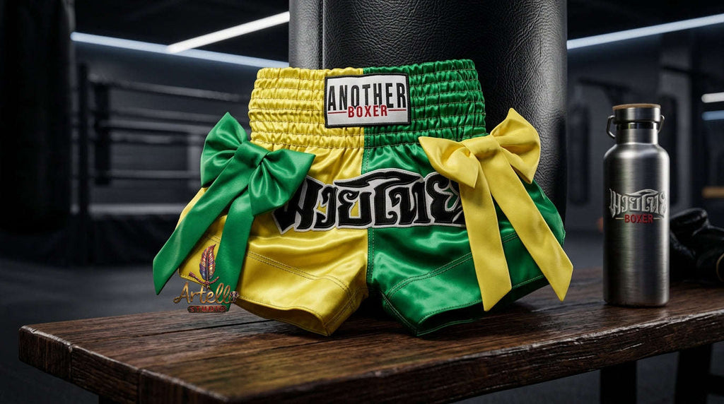 🥊 Muay Thai Shorts Kickboxing MMA Fight Shorts for Men Women Kids – Thai Boxing Training Gear, Breathable Quick Dry Martial Arts Combat Shorts