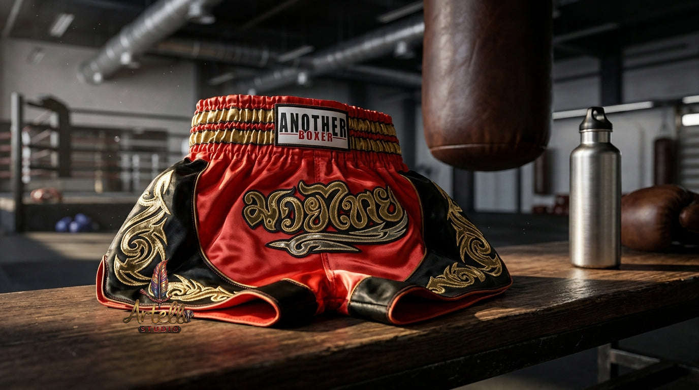 🥊 Muay Thai Shorts Kickboxing MMA Fight Shorts for Men Women Kids – Thai Boxing Training Gear, Breathable Quick Dry Martial Arts Combat Shorts