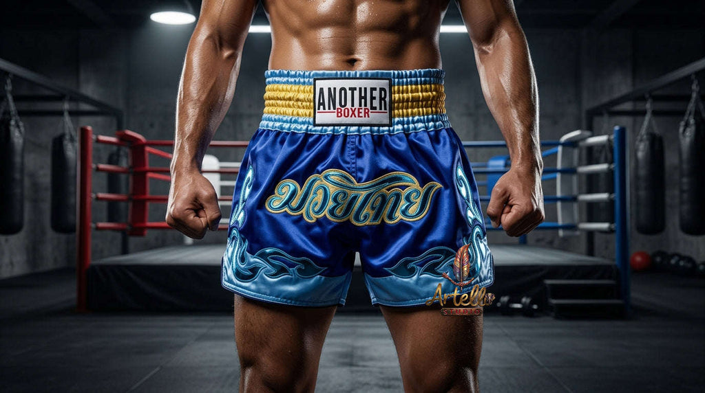 🥊 Muay Thai Shorts Kickboxing MMA Fight Shorts for Men Women Kids – Thai Boxing Training Gear, Breathable Quick Dry Martial Arts Combat Shorts