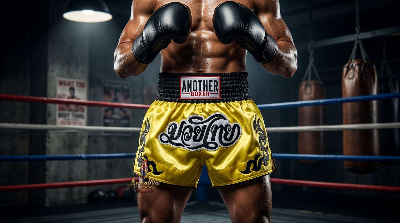 🥊 Muay Thai Shorts Kickboxing MMA Fight Shorts for Men Women Kids – Thai Boxing Training Gear, Breathable Quick Dry Martial Arts Combat Shorts