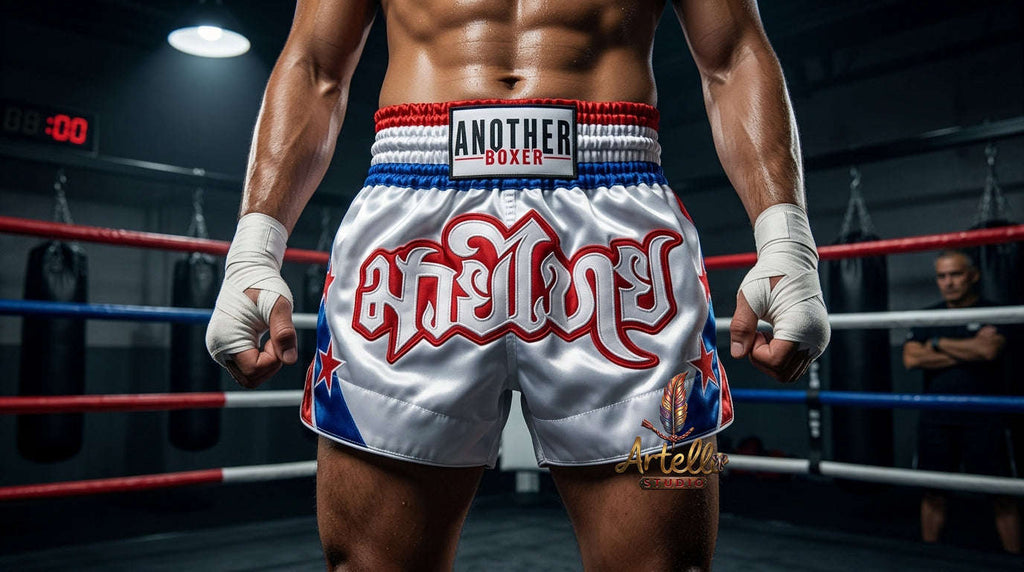 🥊 Muay Thai Shorts Kickboxing MMA Fight Shorts for Men Women Kids – Thai Boxing Training Gear, Breathable Quick Dry Martial Arts Combat Shorts