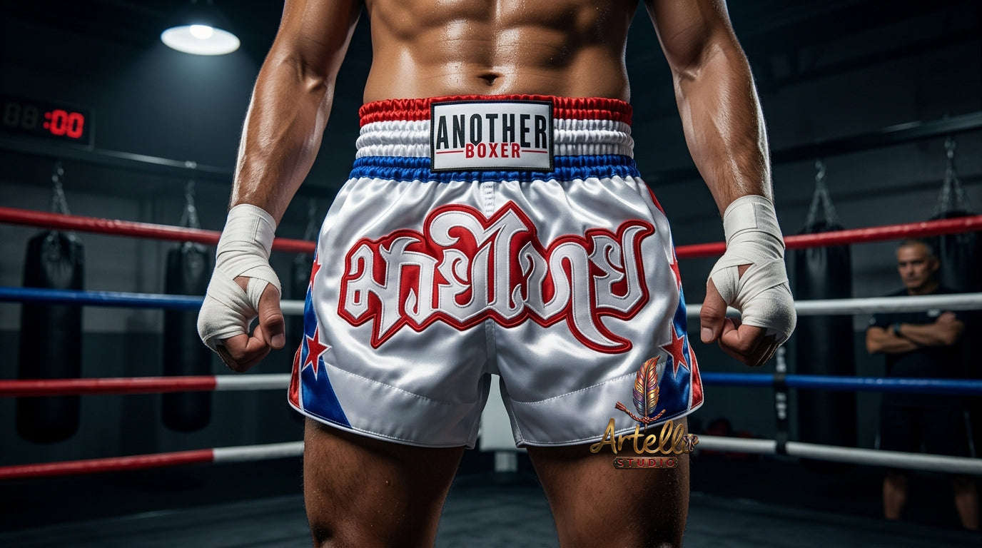 🥊 Muay Thai Shorts Kickboxing MMA Fight Shorts for Men Women Kids – Thai Boxing Training Gear, Breathable Quick Dry Martial Arts Combat Shorts