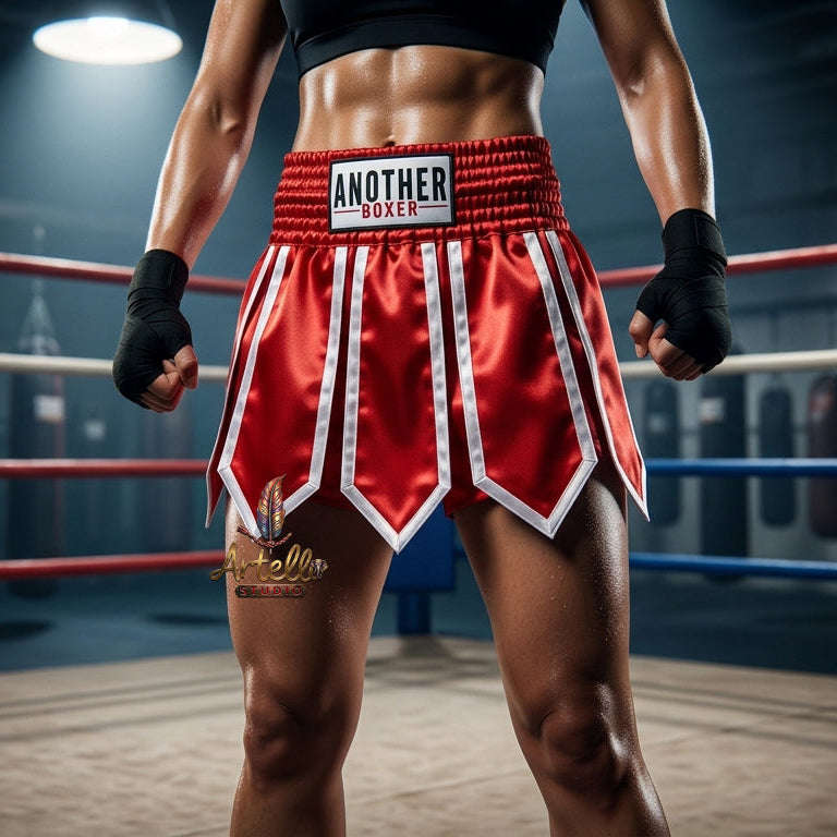 🥊 Muay Thai Shorts Kickboxing MMA Fight Shorts for Men Women Kids – Thai Boxing Training Gear, Breathable Quick Dry Martial Arts Combat Shorts