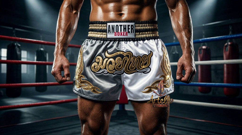 🥊 Muay Thai Shorts Kickboxing MMA Fight Shorts for Men Women Kids – Thai Boxing Training Gear, Breathable Quick Dry Martial Arts Combat Shorts