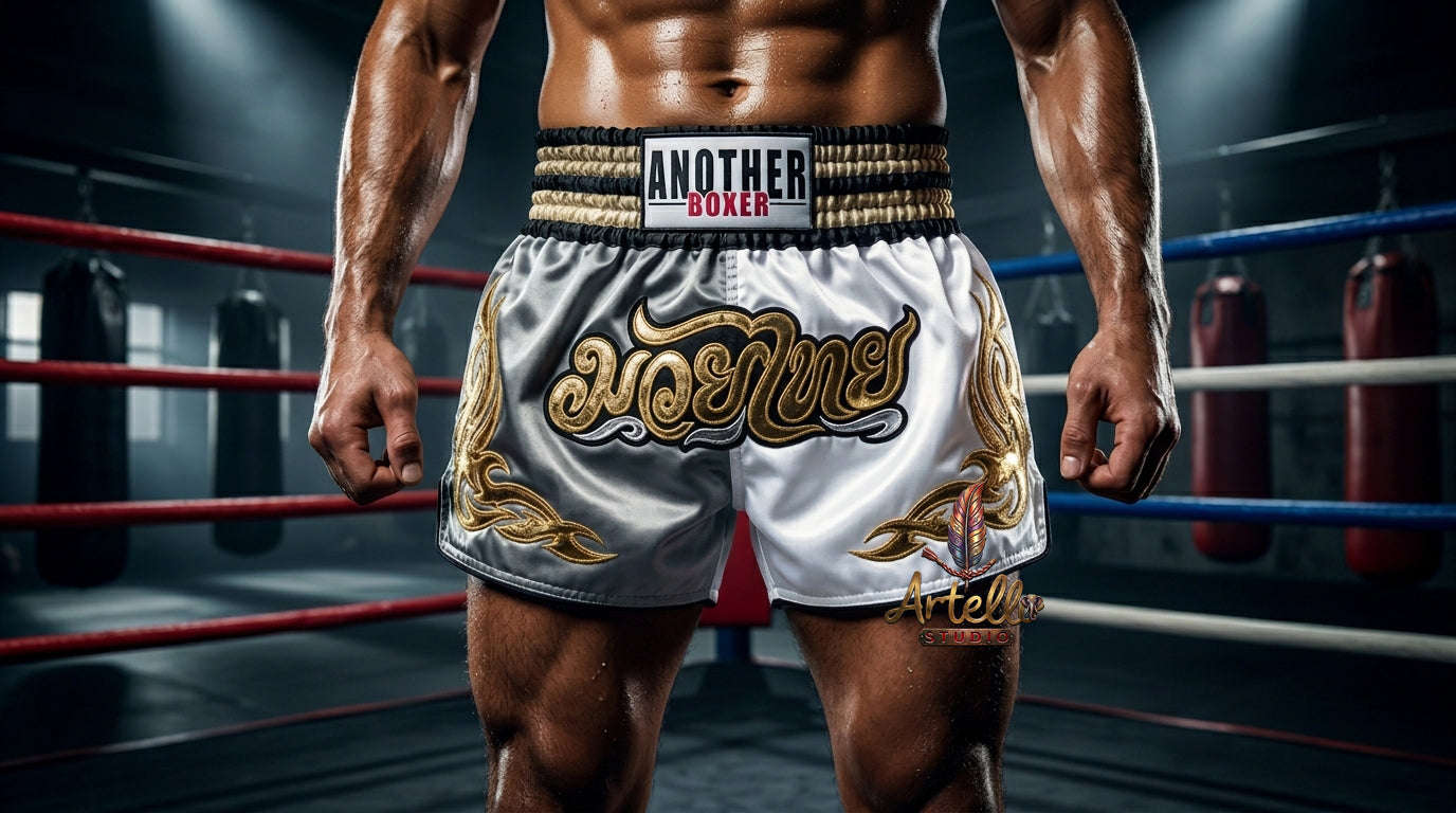 🥊 Muay Thai Shorts Kickboxing MMA Fight Shorts for Men Women Kids – Thai Boxing Training Gear, Breathable Quick Dry Martial Arts Combat Shorts