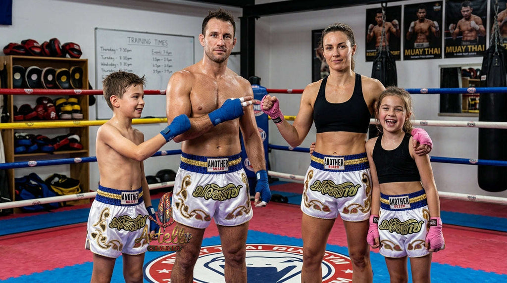 🥊 Muay Thai Shorts Kickboxing MMA Fight Shorts for Men Women Kids – Thai Boxing Training Gear, Breathable Quick Dry Martial Arts Combat Shorts